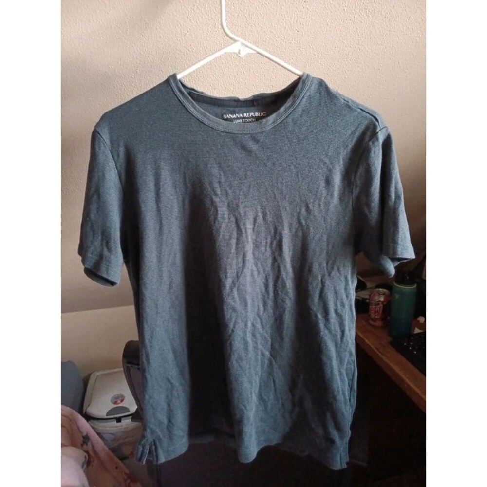 Blue Grey t shirt by banana republic